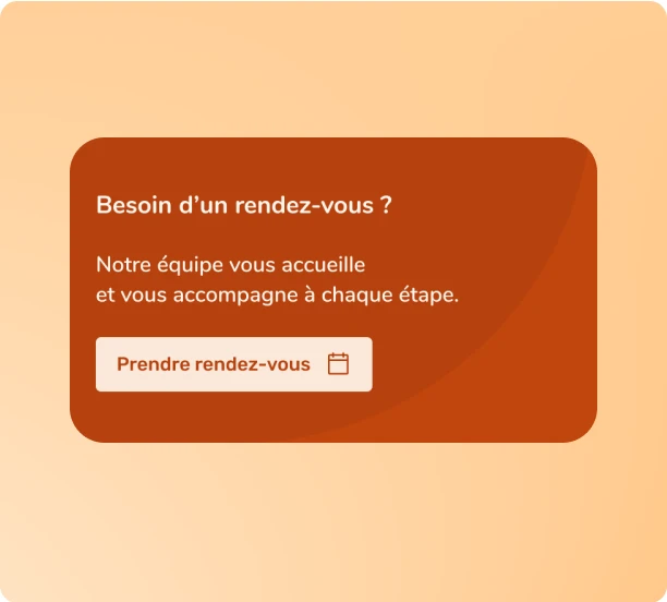 Parcours de prise de rendez-vous à la nouvelle charte