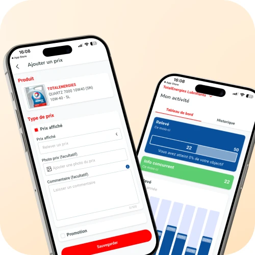 Suivi des missions terrain sur mobile