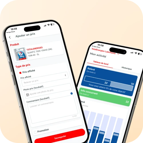 Suivi des missions terrain sur mobile
