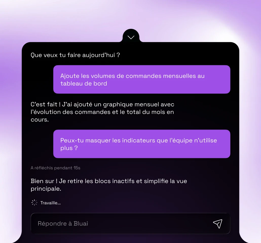 Blue AI, l’agent IA intégré aux outils métier
