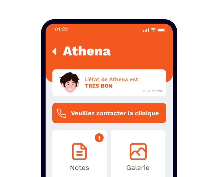 app mobile clinique des Nacs